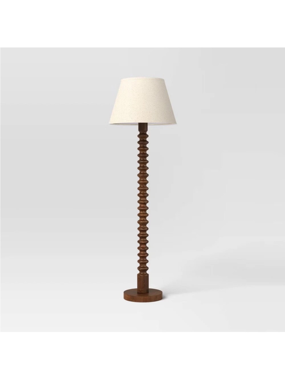Mid Tone Wood Floor Lamp - Threshold